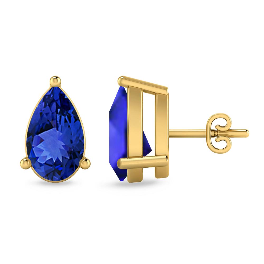 Yellow Gold - Tanzanite