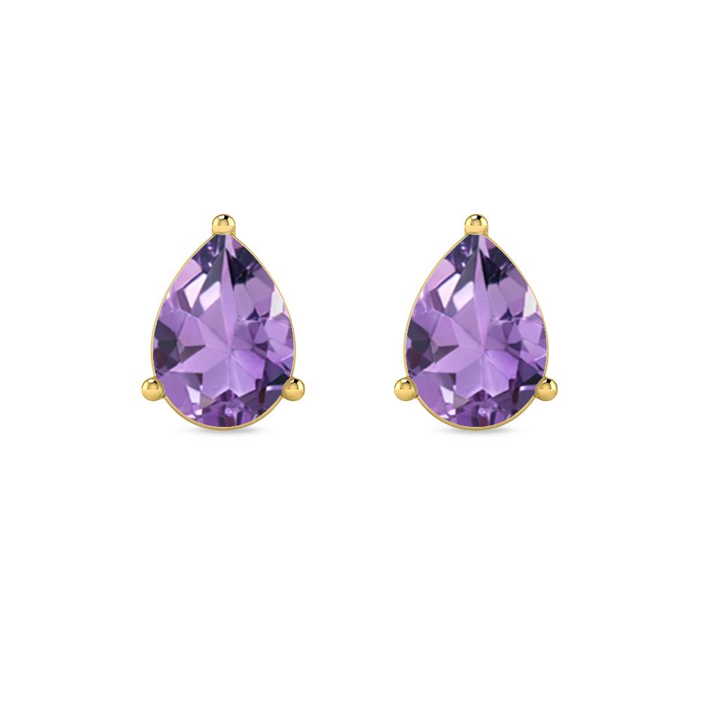 Yellow Gold - Amethyst