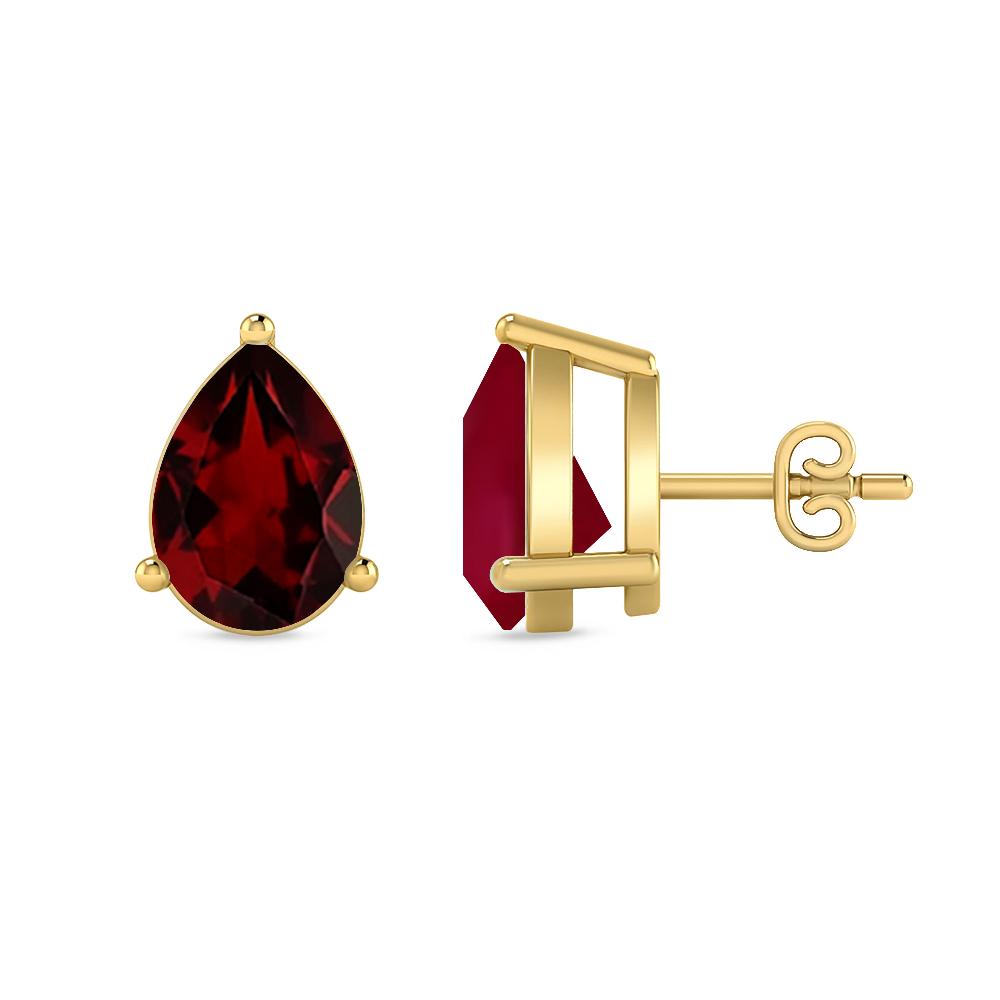 Yellow Gold - Garnet