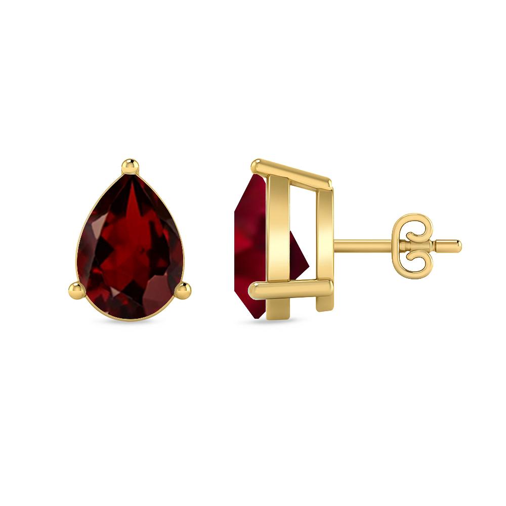 Yellow Gold - Garnet