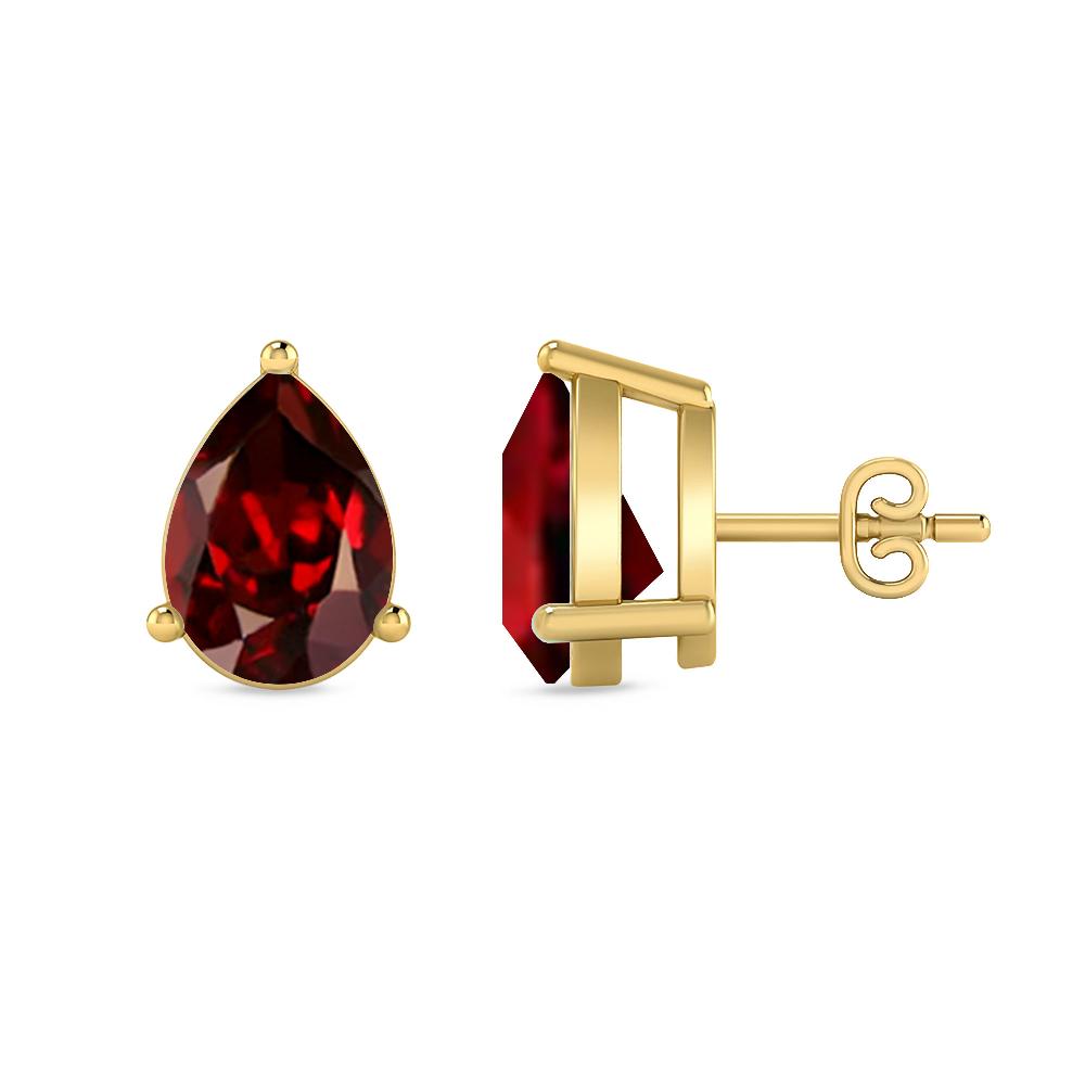 Yellow Gold - Garnet