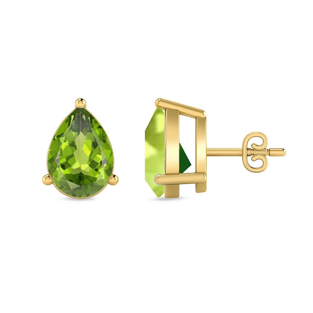 Yellow Gold - Peridot