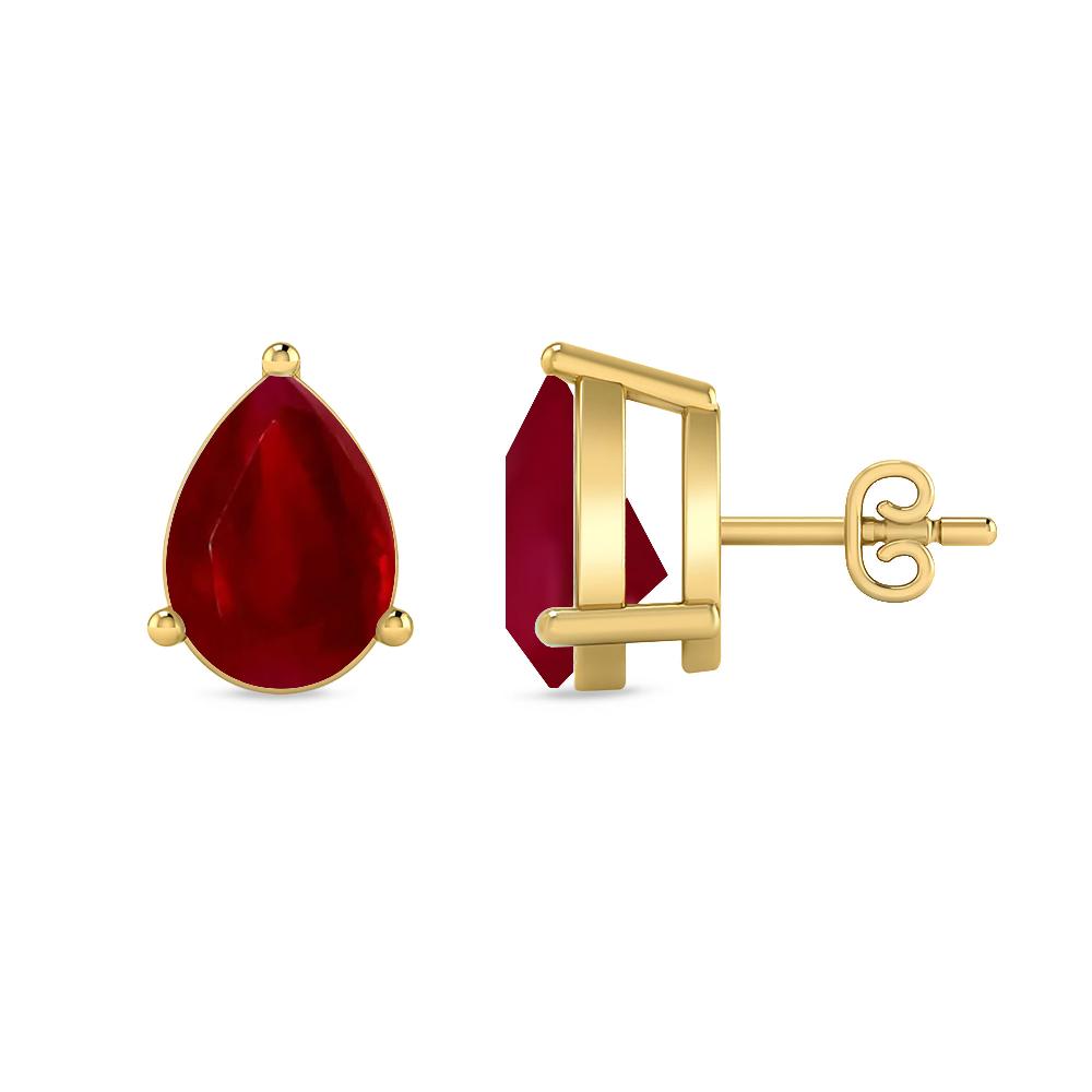 Yellow Gold - Ruby