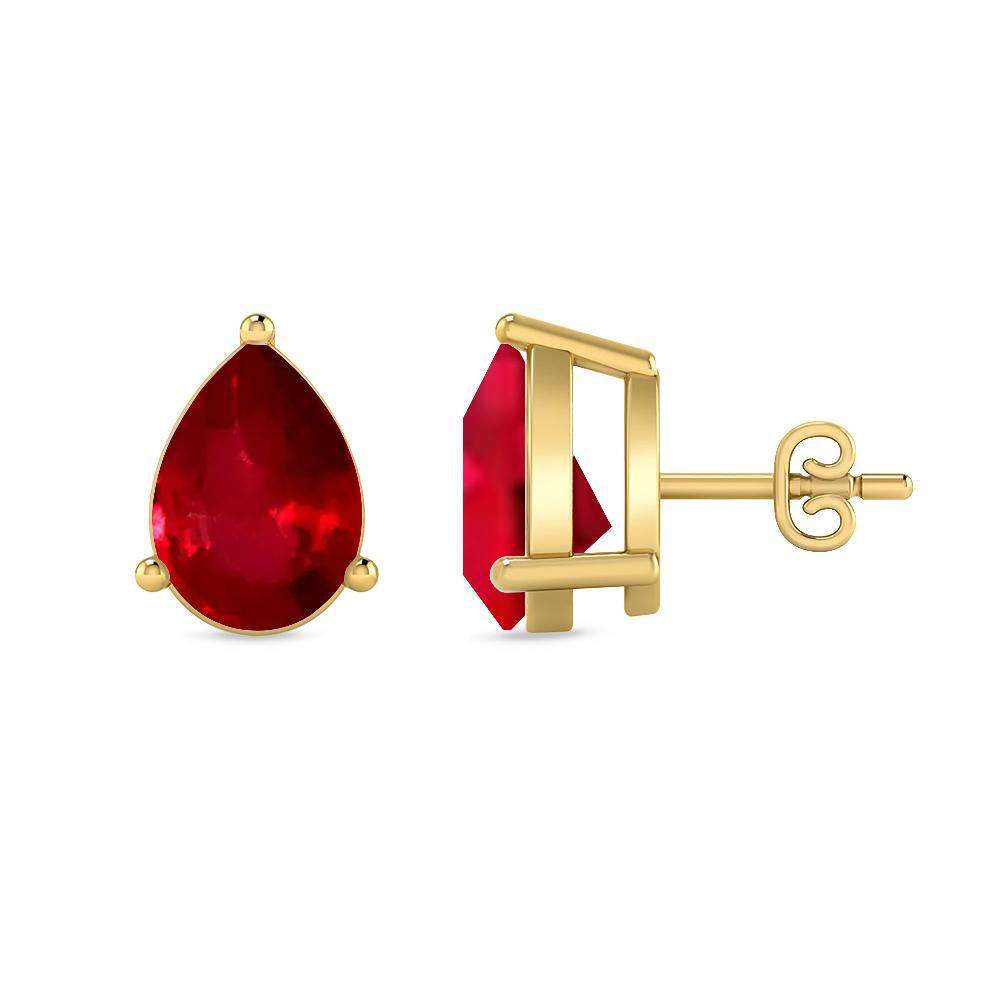 Yellow Gold - Ruby