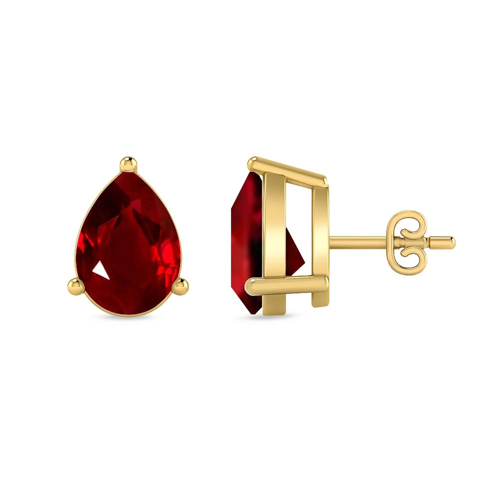 Yellow Gold - Ruby