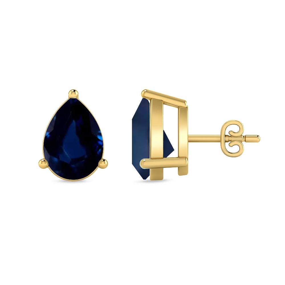 Yellow Gold - Sapphire