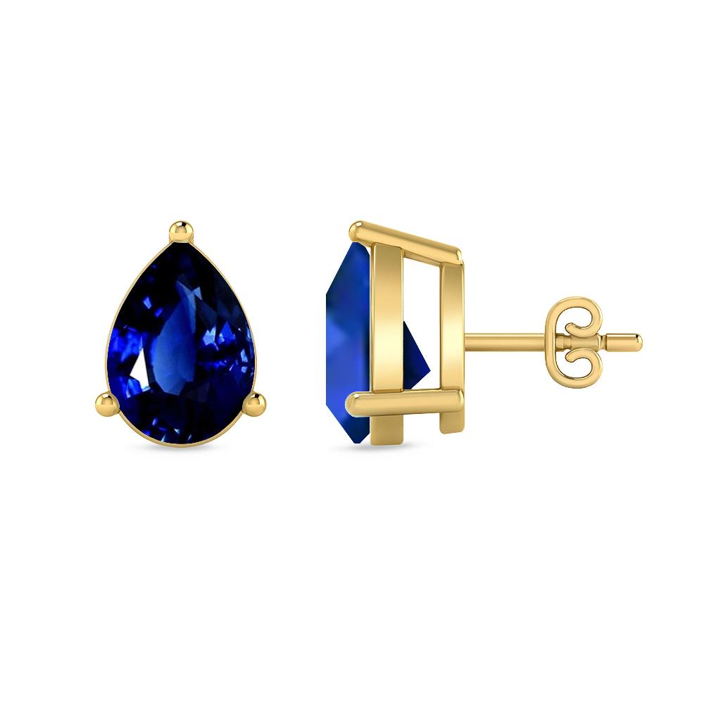 Yellow Gold - Sapphire