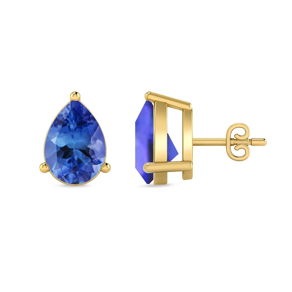 Yellow Gold - Tanzanite