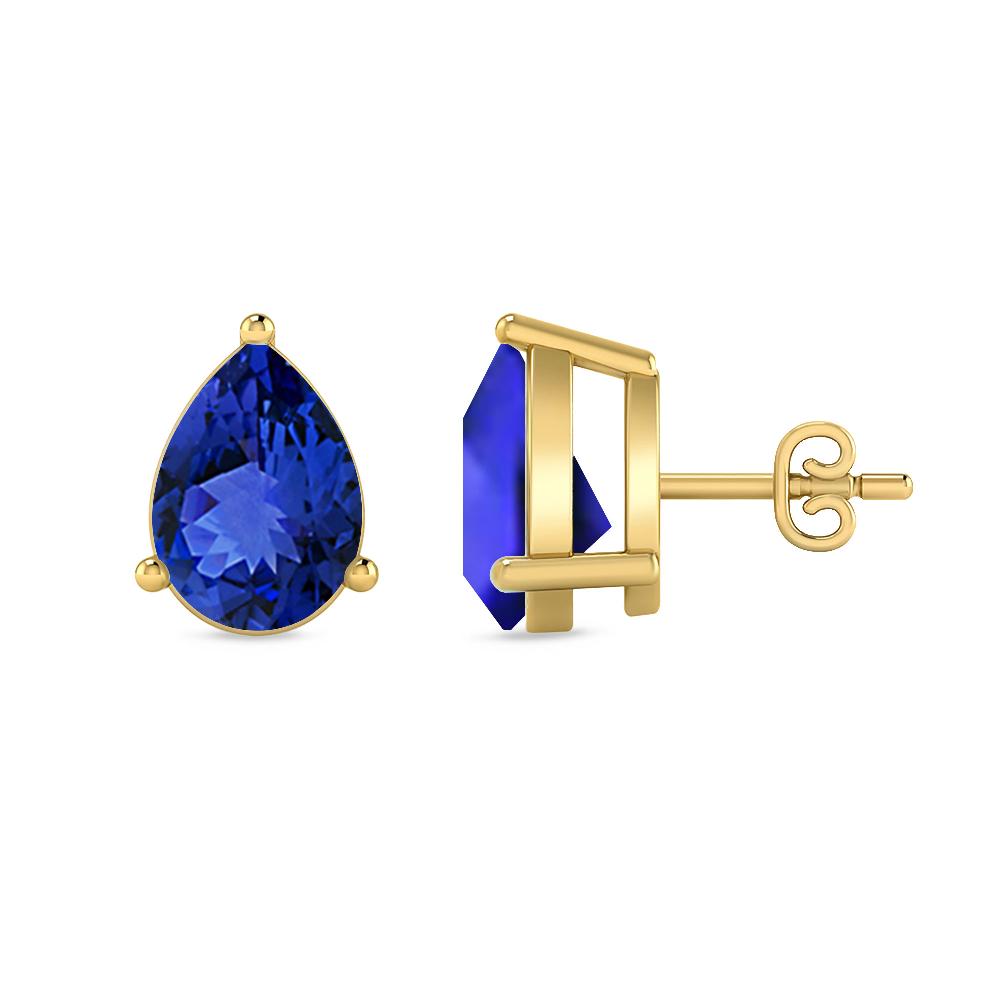 Yellow Gold - Tanzanite