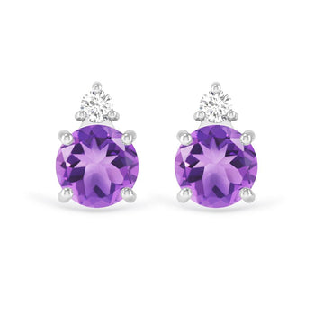 White Gold - Amethyst