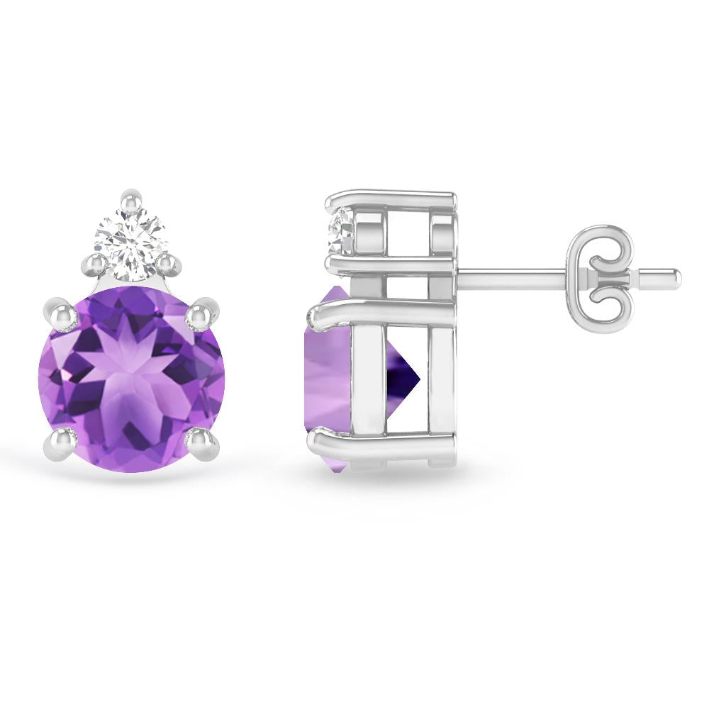 White Gold - Amethyst