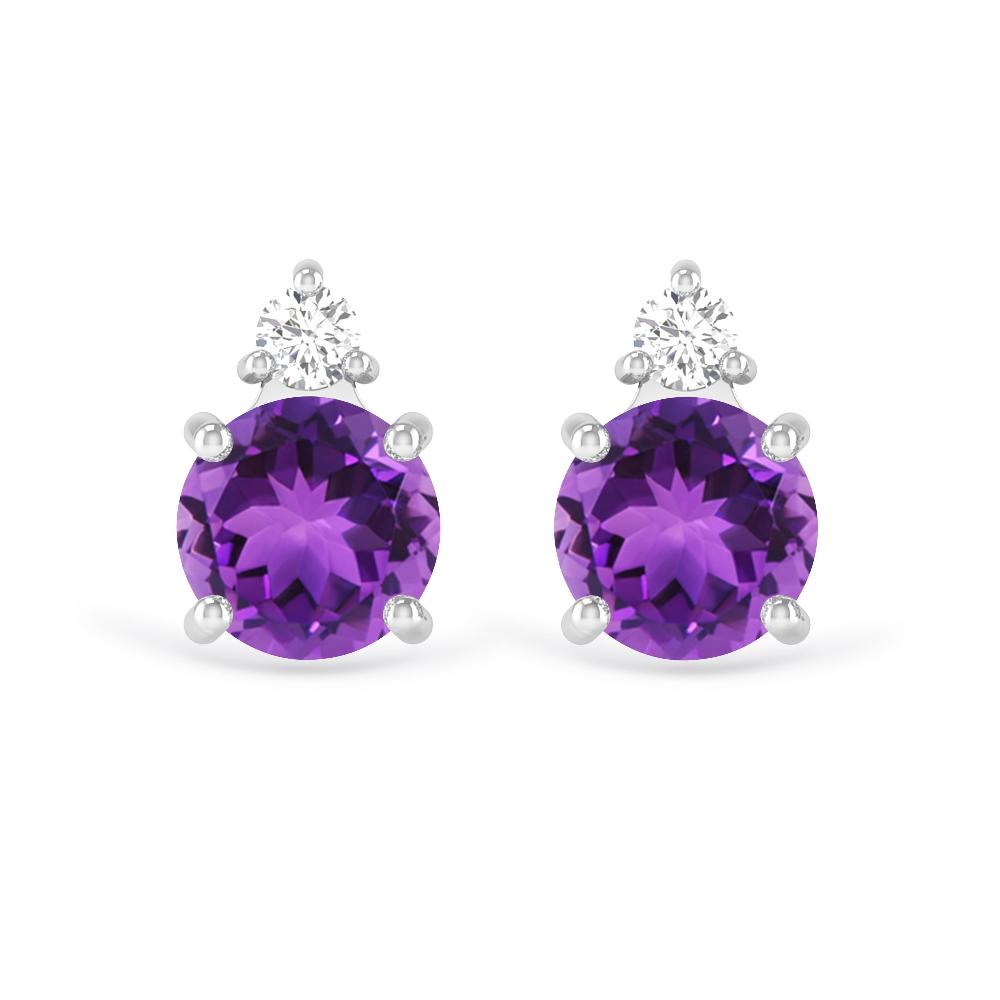 White Gold - Amethyst