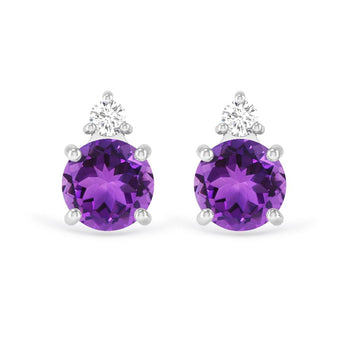 White Gold - Amethyst