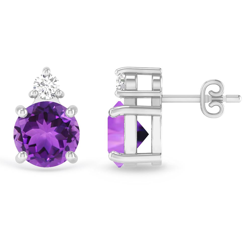 White Gold - Amethyst