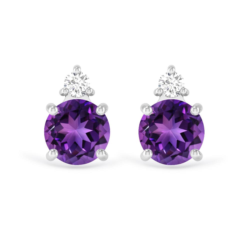 White Gold - Amethyst