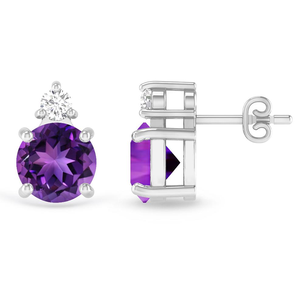 White Gold - Amethyst