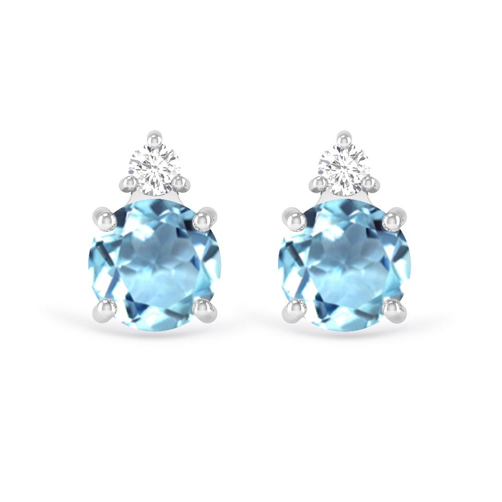 White Gold - Aquamarine