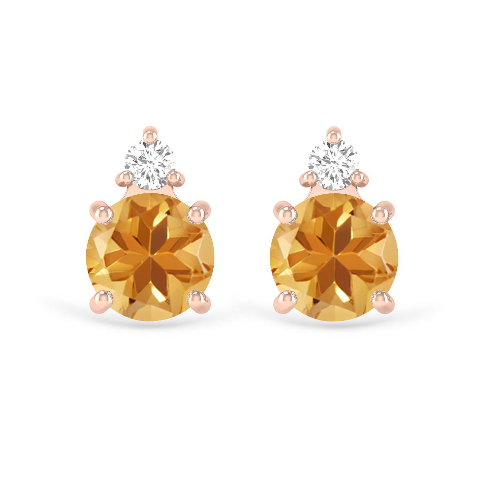 Rose Gold - Citrine