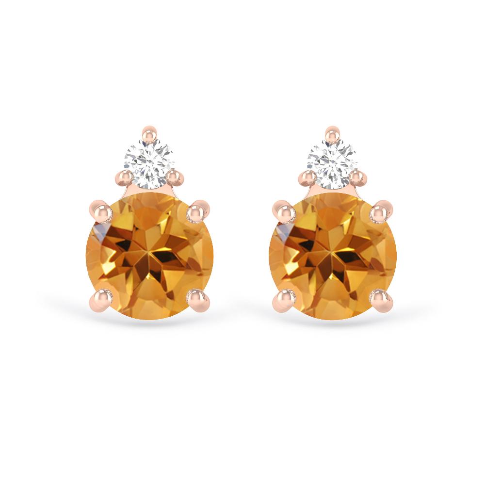 Rose Gold - Citrine