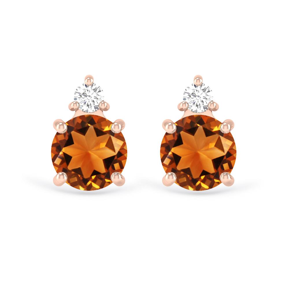 Rose Gold - Citrine