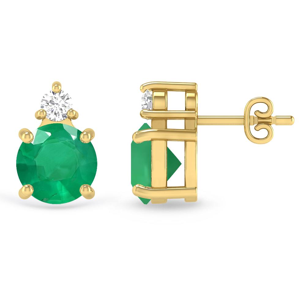 Yellow Gold - Emerald