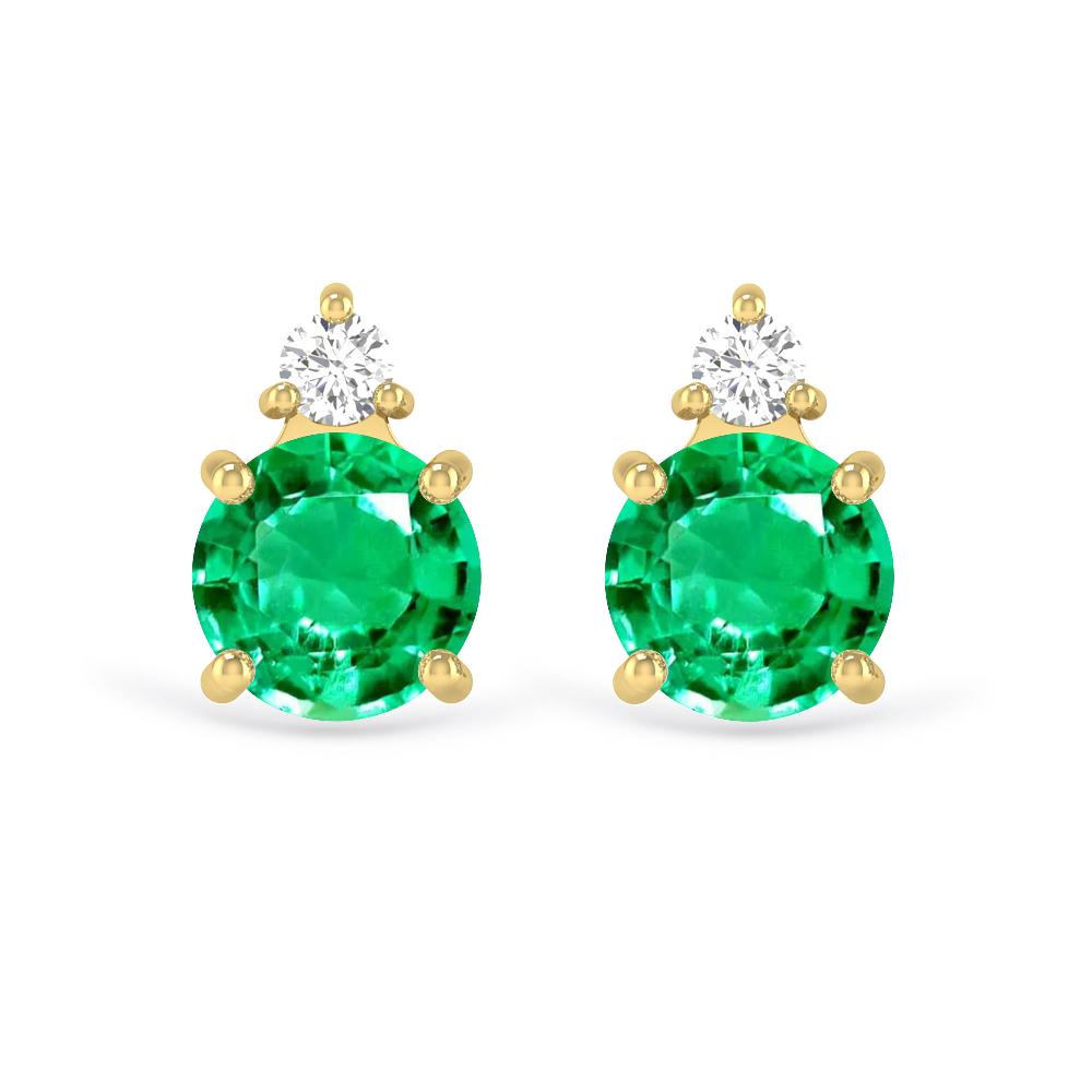 Yellow Gold - Emerald