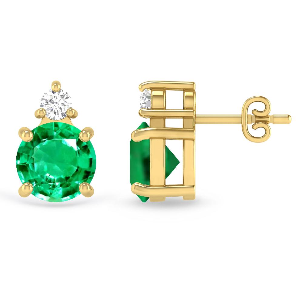 Yellow Gold - Emerald