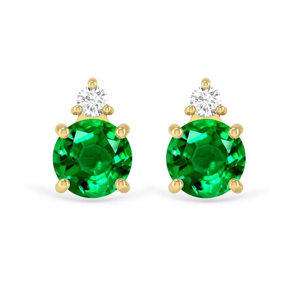 Yellow Gold - Emerald