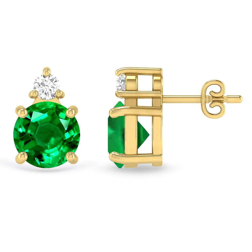 Yellow Gold - Emerald