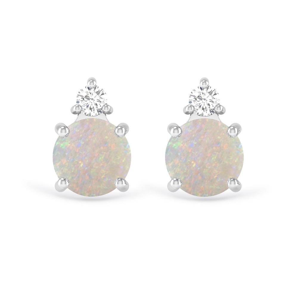 White Gold - Opal