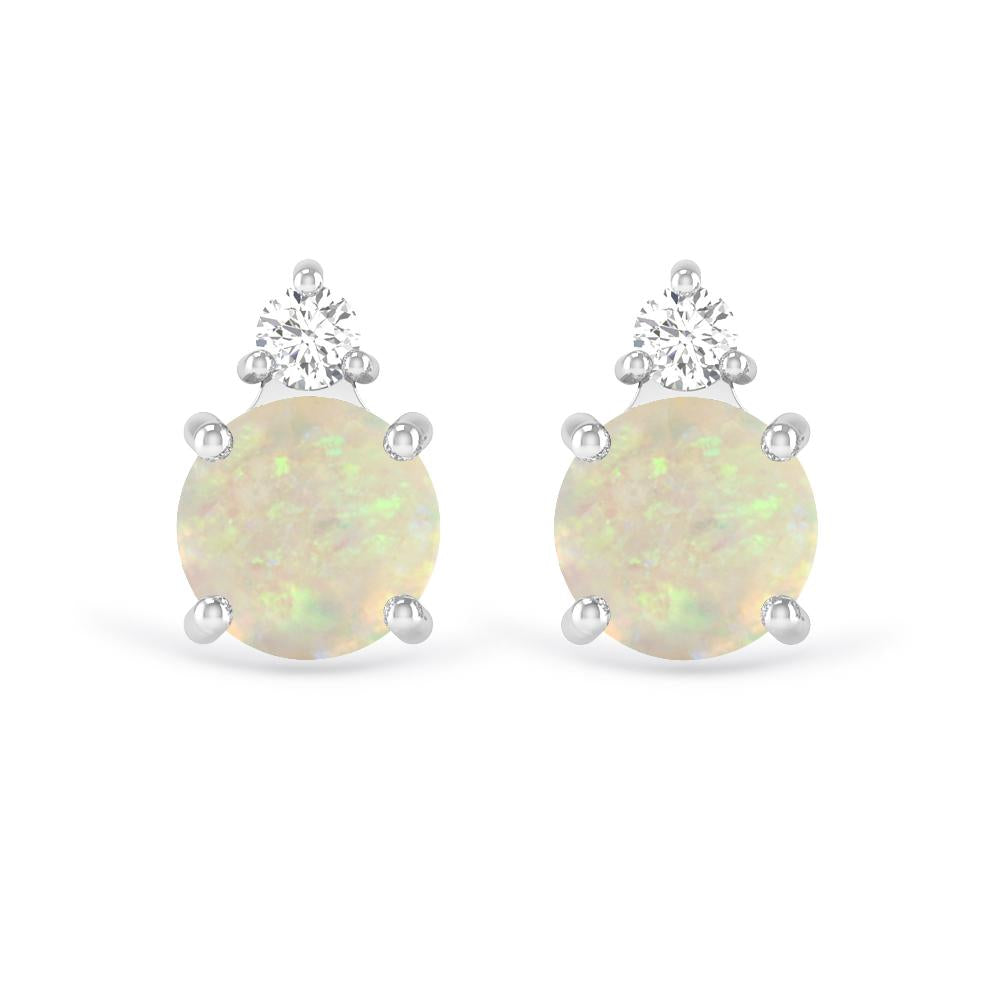 White Gold - Opal