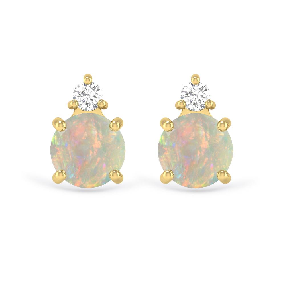 Yellow Gold - Opal