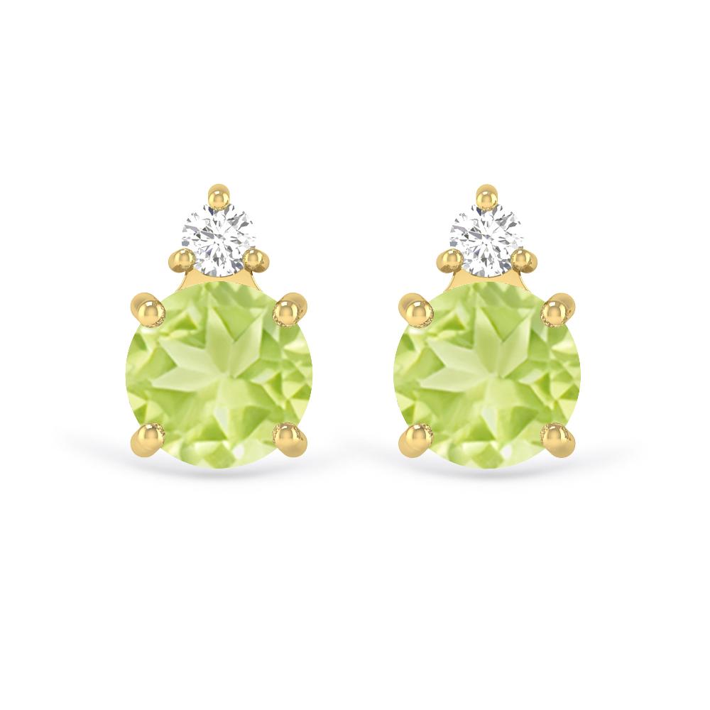 Yellow Gold - Peridot