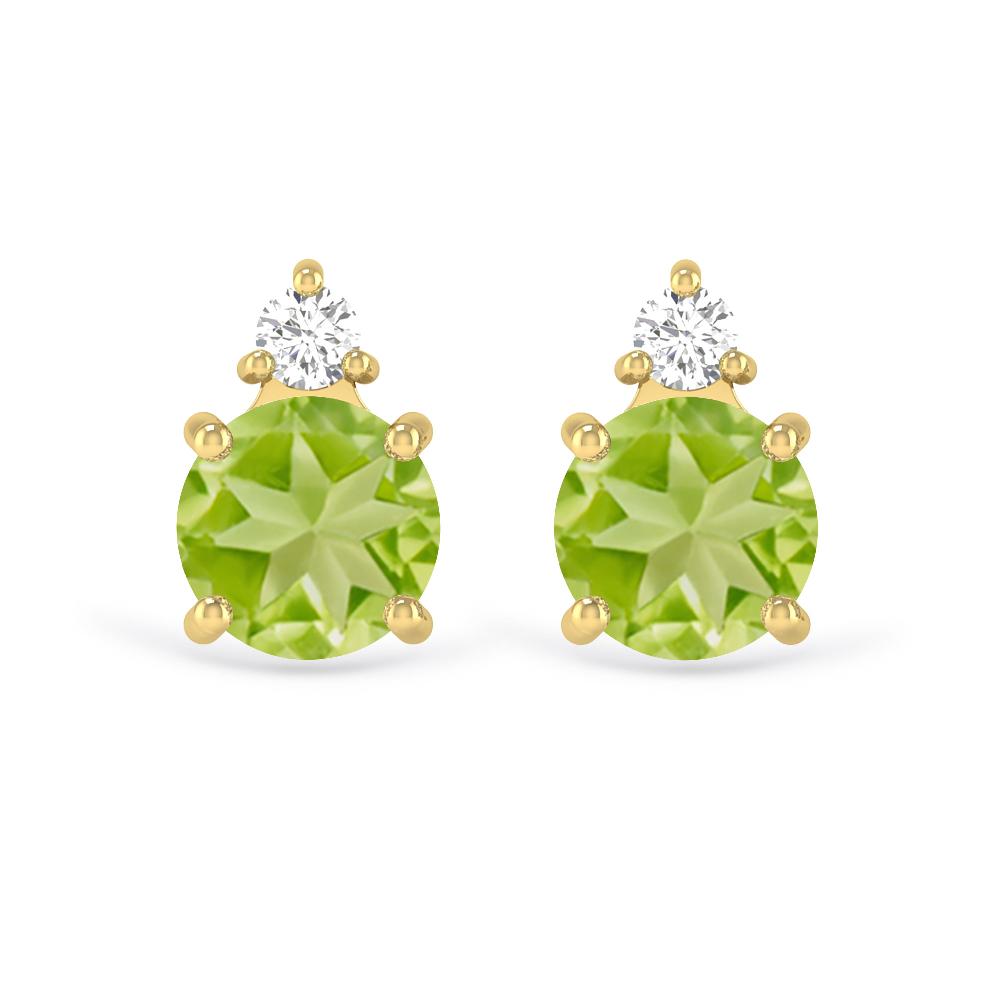 Yellow Gold - Peridot