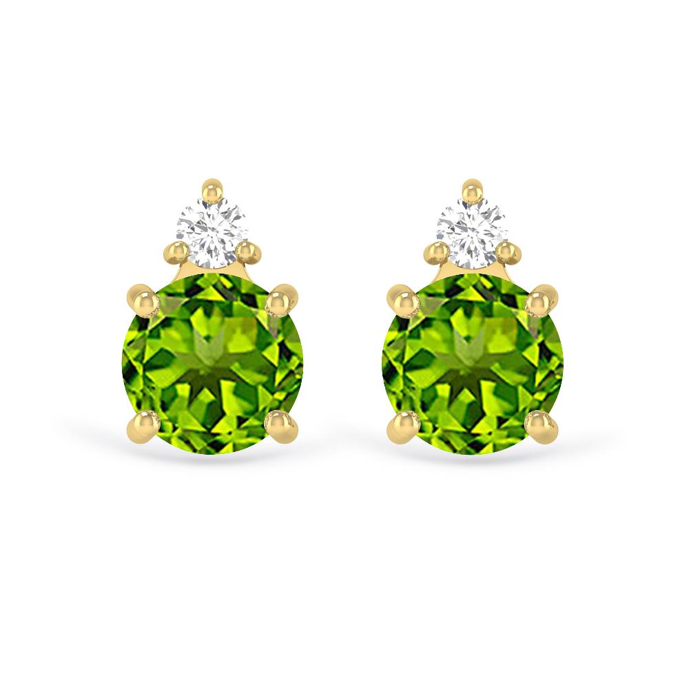 Yellow Gold - Peridot