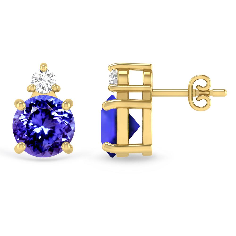 Yellow Gold - Tanzanite