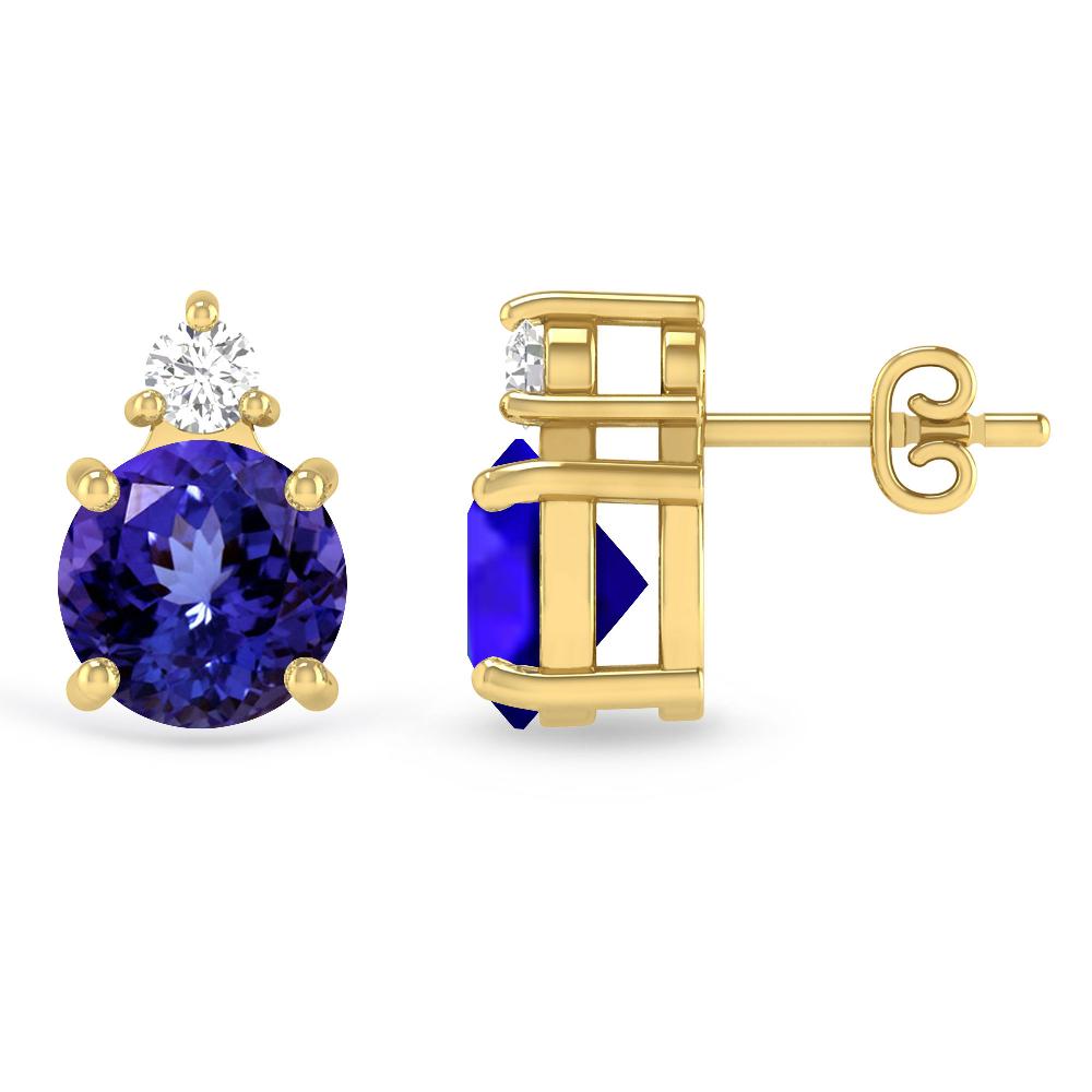 Yellow Gold - Tanzanite