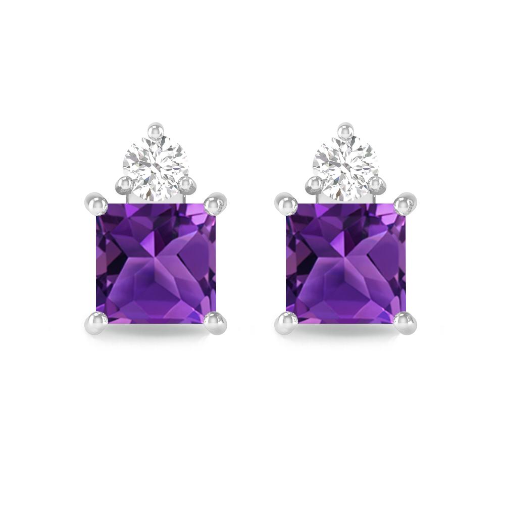 White Gold - Amethyst