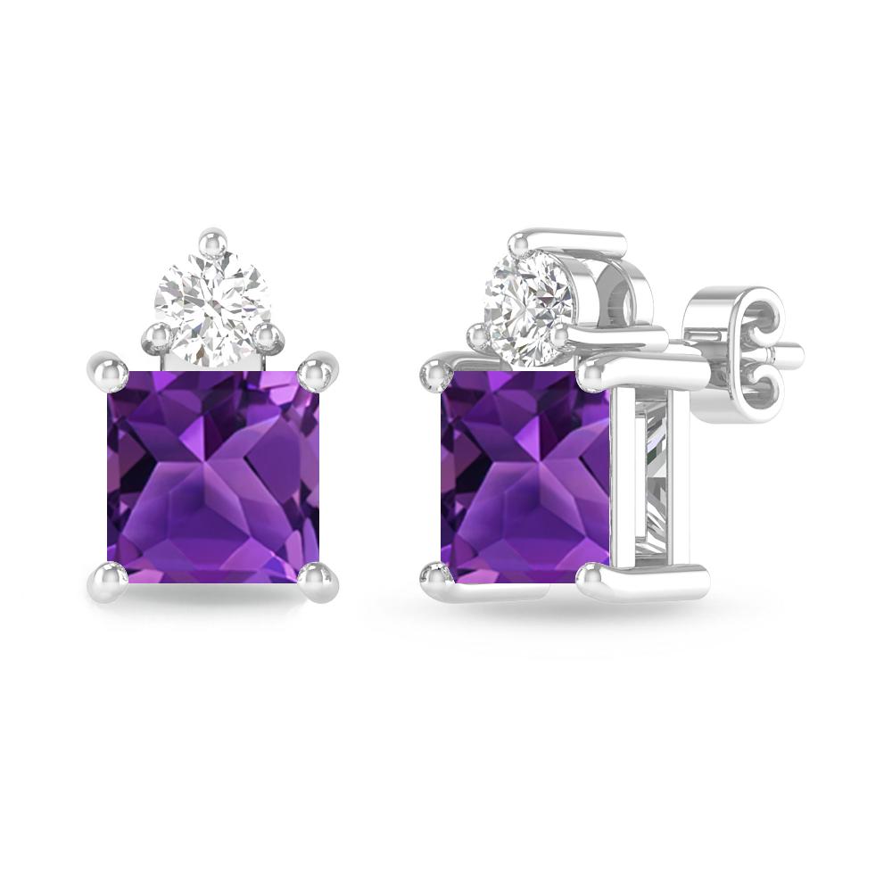 White Gold - Amethyst