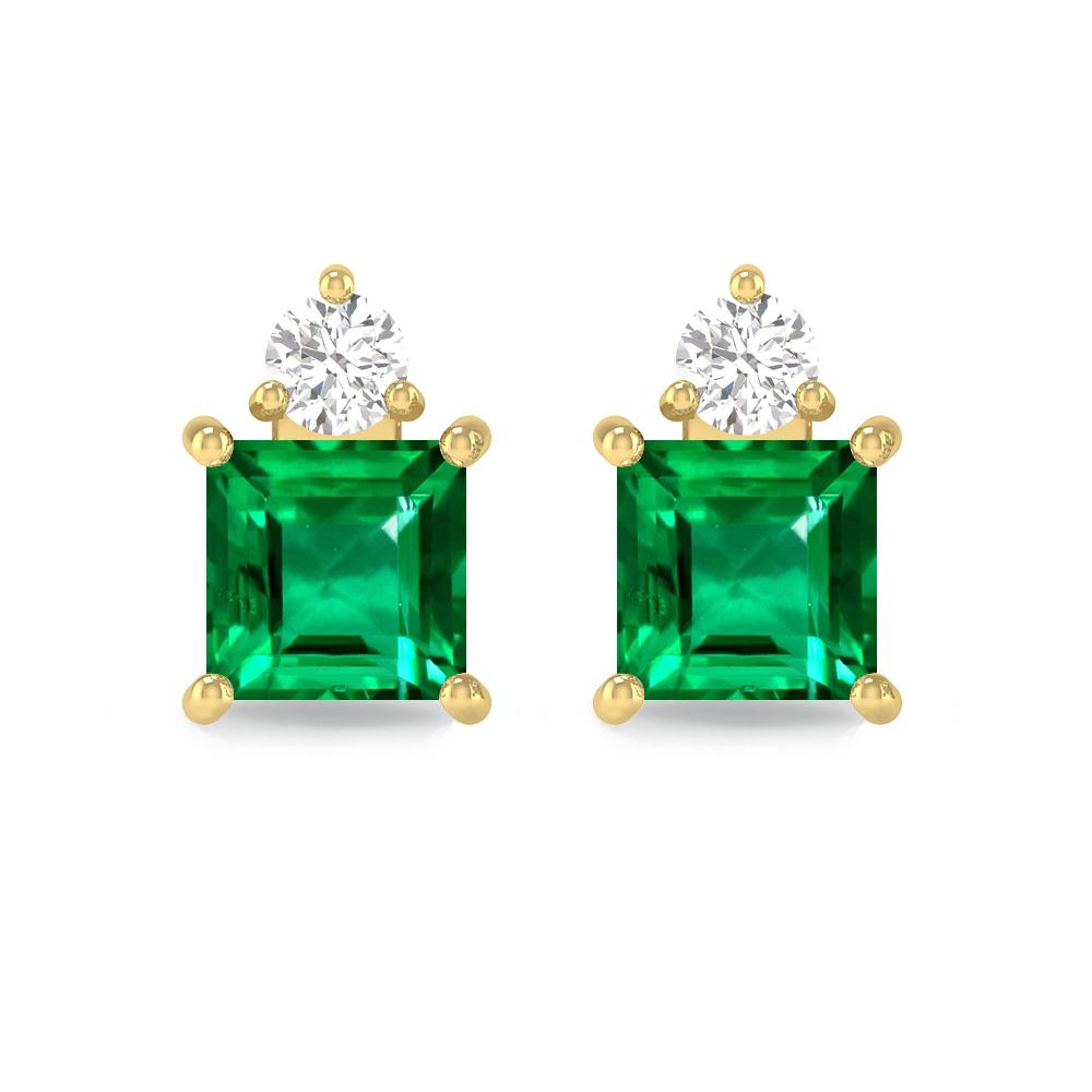 Yellow Gold - Emerald