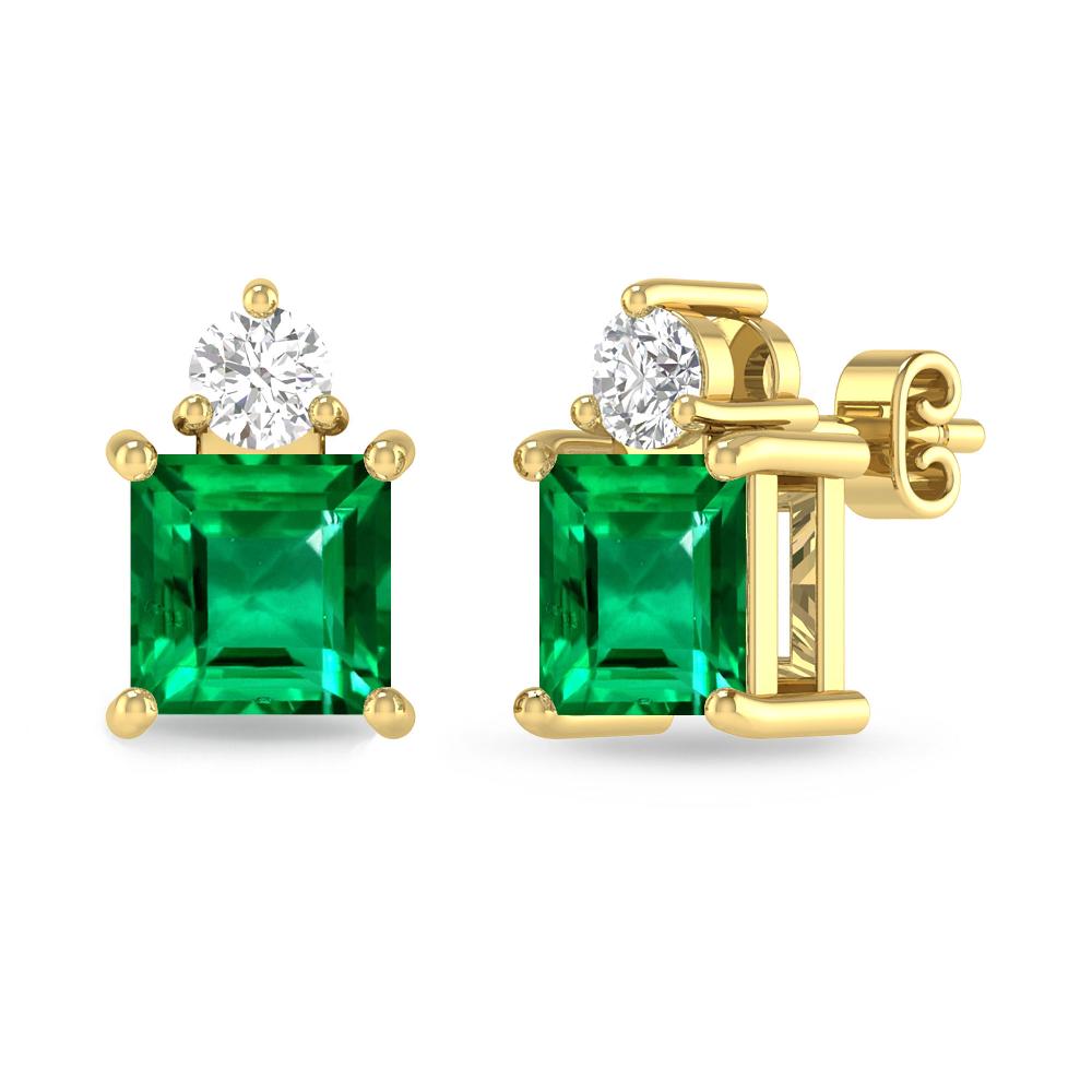 Yellow Gold - Emerald