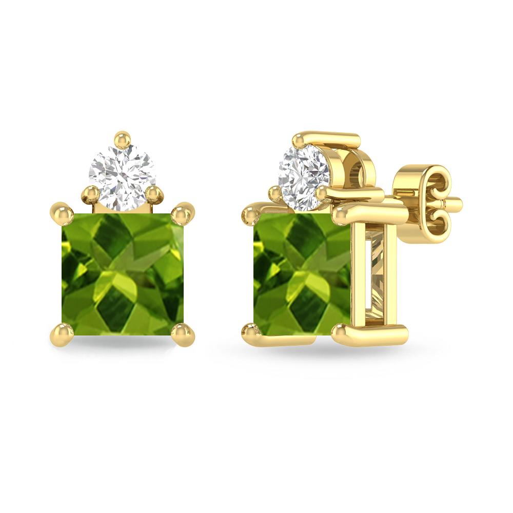 Yellow Gold - Peridot