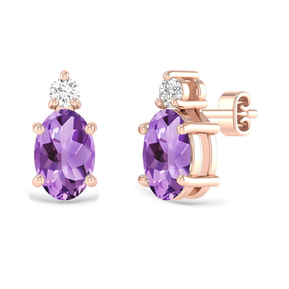 Rose Gold - Amethyst