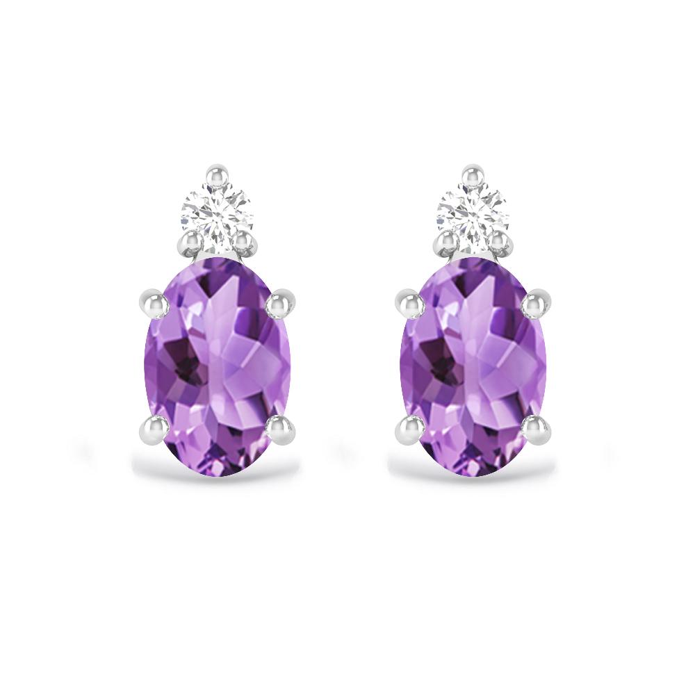 White Gold - Amethyst