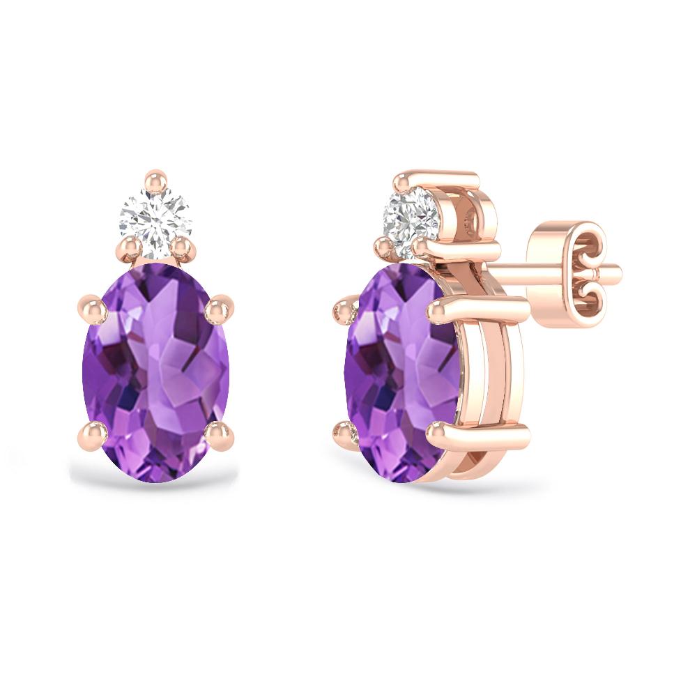 Rose Gold - Amethyst