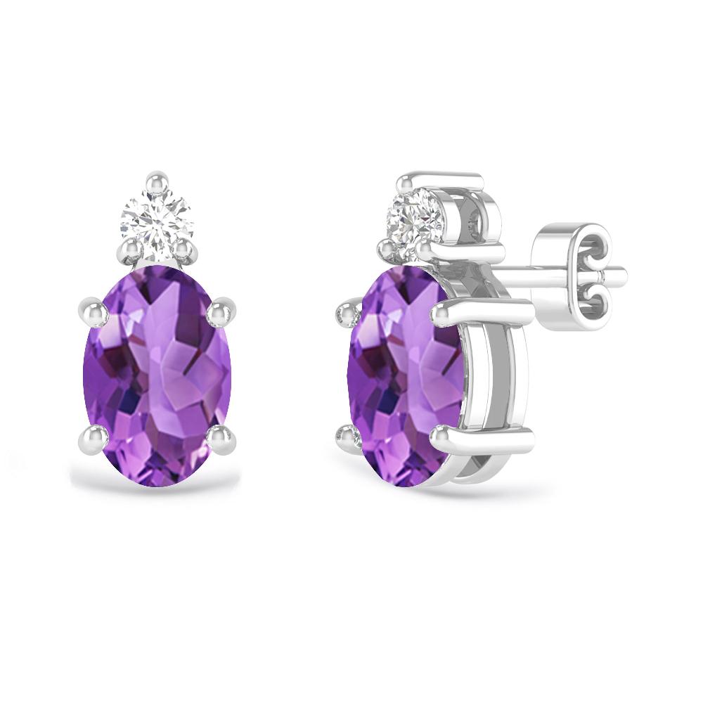 White Gold - Amethyst