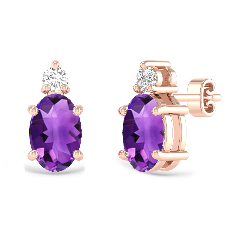 Rose Gold - Amethyst