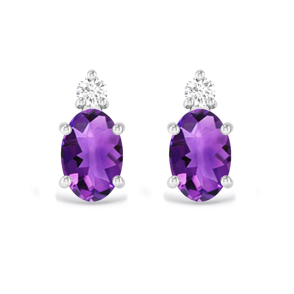 White Gold - Amethyst