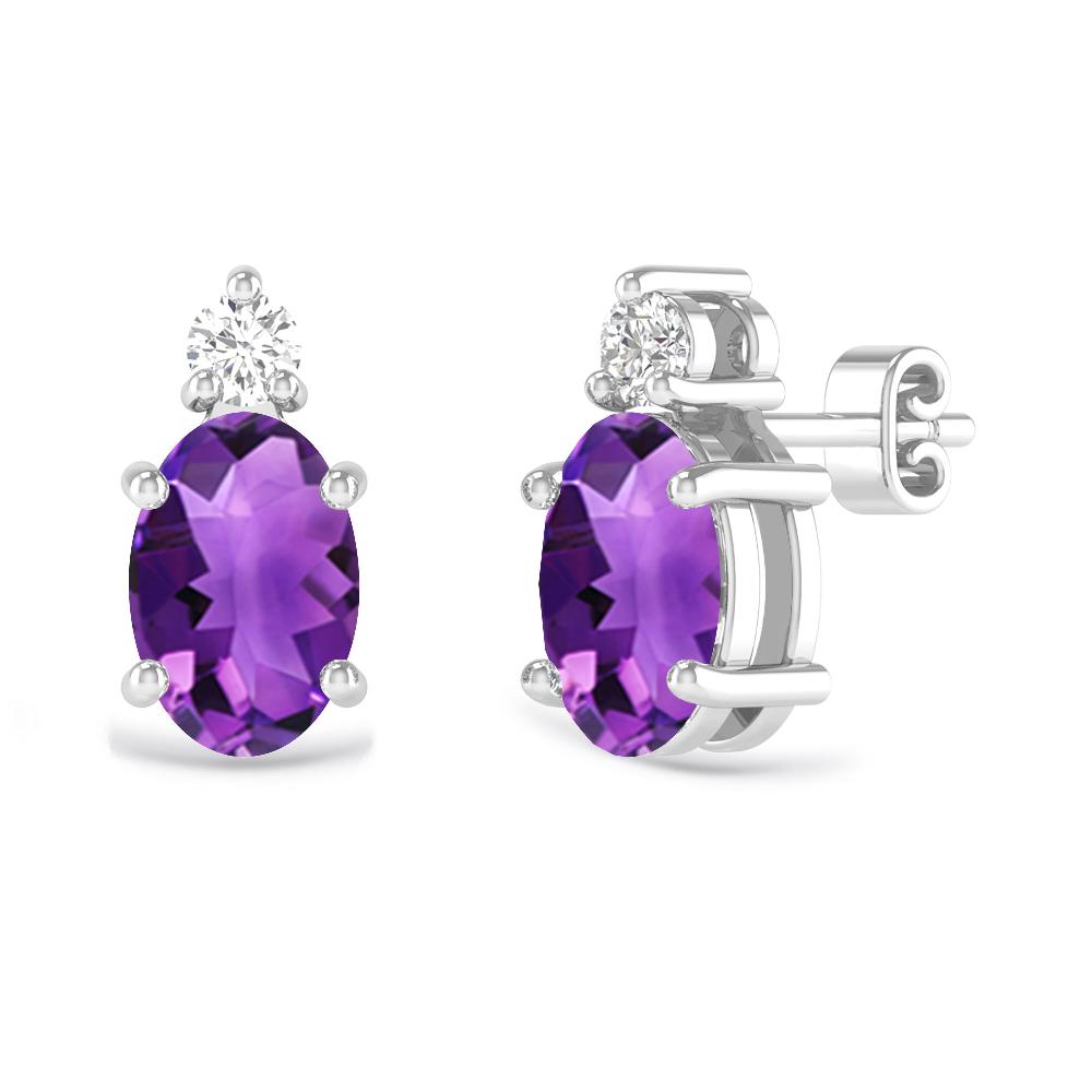 White Gold - Amethyst