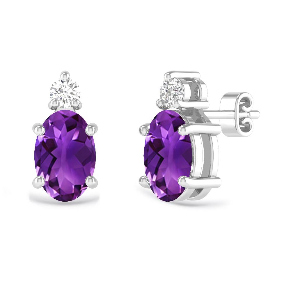 White Gold - Amethyst